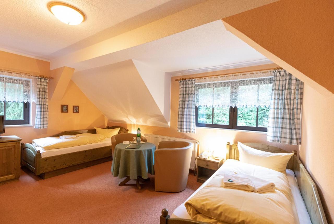 Waldgasthof & Hotel Am Sauwald Tannenberg Eksteriør billede